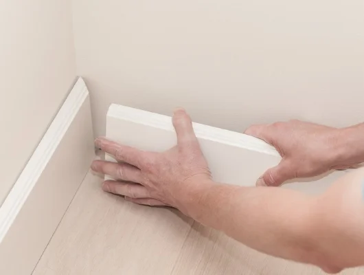 same day white skirting installation dubai